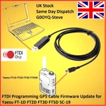 Yaesu FT1D FT2D FT3D FT5DR Usb Ftdi Programming Cable Lead ADMS8 SCU-19 C4FM Ham. Fixed Price $43.29.