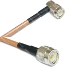 RG400 Tnc Male Right Angle To Straight Coaxial Rf Pigtail Cable Usa. Fixed Price $12.77.