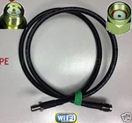 Times 1-30' LMR-195 Coax Wifi Extension Cable Rp-sma To Rpsma Female Usa. Fixed Price $20.90.