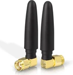 Eightwood Compact Wifi Antenna 2.4GHZ 5GHZ Dual Band Right Angle Connector. Fixed Price $10.52.