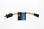 Cal-hawk Czailp 1-FOOT Heavy Duty Industrial Female/male Plug Adapter 125V. Fixed Price $8.95.