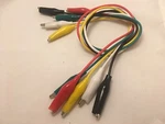 Pcs Both Ends Medium Size Alligator Clip Electronic Cable Test Lead 50CM. Fixed Price $8.49.