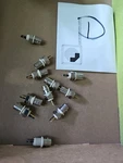 Lot Of 11 New Amphenol 31-10-75 Bnc Jack Isolated Ohm Nut Missing. Fixed Price $29.99.