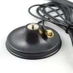 2.4G Wifi 15DBI Rp-sma Antenna For Router Network + Base Magnetic Sta. Fixed Price $18.85.