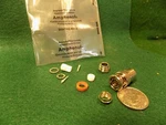 (1) Amphenol Twinax Bnc Clamp Male Plug # 31-2226 RG108A 50 Ohms Nos. Fixed Price $5.00.