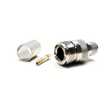 10PCS Rf Coax Connector Female Crimp Teflon Insulation Nickel Plating LMR400. Fixed Price $24.95.