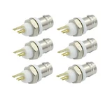 Gdqlcnxb Bnc Female Jack Bulkhead Solder Panel Mount Insulated Coax Rf Silver. Fixed Price $12.78.