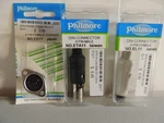3 Pks Each 8 Pin Philmore ETA11 EL11 Female And Panel Mt ES11 Din Connect. Fixed Price $12.95.