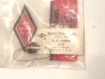 National Radio Co. R.f. Choke R-33 750 Uh 125 Ma Nos Sealed. Fixed Price $15.50.