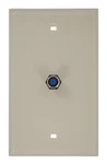 Lot Of Leviton 80781-T F-connector Wall Plate Light Almond. Fixed Price $17.48.