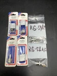 Lot Of Rf Connectors 3PC Crimp Plug Tnc,bnc RG-59,62,RG-58/U, & More. Fixed Price $20.33.