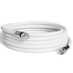 The Cimple 25 Ft Solid Copper Coaxial Cable - RG6 With Connectors, F81/R. Fixed Price $23.96.