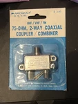 Vintage Archer Uhf/vhf/fm 75-OHM Coaxial Coupler Radio Shack New Old Stock. Fixed Price $14.95.