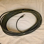 One 50' Length Of RG-8X Coaxial Cable W/ PL-259 Connectors. Fixed Price $30.00.