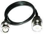Bnc Male To SO-239 18" Coax Cable Adapter Comet HM-05. Fixed Price $24.95.