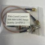 Rfaha Coaxial Connector Sma Bnc Female RG316 (F58-2) Pcs Inch Cable. Fixed Price $8.99.