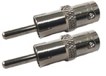 Lot Workman 40-2617 Bnc Female Jack To Rca Plug Coaxial Adapter Rf. Fixed Price $18.95.
