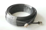 100' Double Shield Coax Cable RG8X Assembly Jumper Black PL259 Connectors Cb Ham. Fixed Price $54.00.