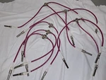 Lot Trompeter PCW-24-75 Three-way Rf Connector Cable RG59 & PL11C Patch Plug Bnc. Fixed Price $100.00.