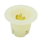 Flush Flange Mount 110 Volt Plug End Male. Fixed Price $15.99.
