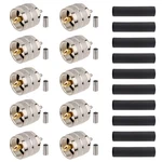 PL-259 Male Crimp Connector For RG316 RG174 Coaxial Cable (10 Pack). Fixed Price $37.99.