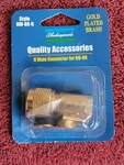 Shakespeare Marine NM-8X-G Male Connector F/RG-8X Cable , Gold Plated. Fixed Price $17.00.