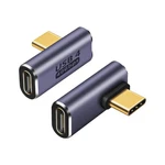 Ghqxzt 90 Right Angle Usb To Female Adapter 2 Pack, 40GBPS T.... Fixed Price $8.09.