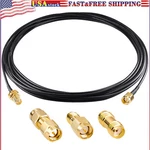 Sma To Female Bulkhead Rf Coaxial Cable RG174 With 3PCS Adapter. Fixed Price $12.99.