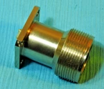 Type Coaxial Panel Connector, Delta 3413000N911-003, (long Neck) Used. Fixed Price $30.00.