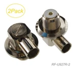 2-PACK Uhf SO-239 Female Bulkhead Twist-on Connectors For RG8/RG213/LMR400 Coax. Fixed Price $9.90.
