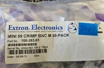 Extron Electronics Mini 59 Crimp M, 100-263-01 New. Fixed Price $5.00.