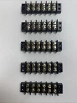 Cinch 6-141 Position, Dual Row Wire Barrier Terminal Blocks, Lot Of 5 B74-2. Fixed Price $18.00.