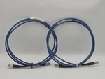 Lot Of Huber+suhner Sucotest Rf Microwave Cables Sma 18GHZ 72" Pair. Fixed Price $119.00.
