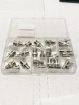 Beelion 32 Pcs In Pack Rca And Bnc Coaxial Cable Connector Kit. Fixed Price $19.00.