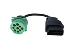 OBD2 To 9PIN J1939 Female Adapter Cable Obdii Green. Fixed Price $27.67.