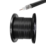 Superbat Belden 1855A Thin And Flexible Coaxial Cable 100FT,75 Ohm Low Black. Fixed Price $130.89.