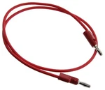 One- Banana Plug Patch Cord, B-18-2, Pomona, 18", 5000VDC, 30VAC/60DC. Fixed Price $15.00.