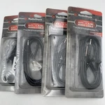 Shielded Audio Cables Lot Of 4 Radioshack 1/8"MONO Male Stripped End 6-FT.. Fixed Price $19.99.