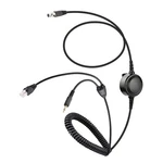 5-PIN Ptt Headphone Cable For Kenwood RJ45 8-PIN TM-261A TM-271A TM-461A TK-90. Fixed Price $69.00.