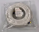 Satmaximum RG6 Coax Cable - White Quad Shield 75FT. Fixed Price $21.43.