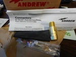 Andrew Type 44ASN Female Connector Nos. Fixed Price $13.50.