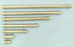 Uhf/uhf, "n", F/f, 16 Point Barrel Bulk Head Connector, Gold Pin, With Nuts. Fixed Price $15.95.