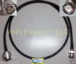 Times Microwave LMR195 3 Feet Rf Pigtail Cable Silver Male To Bnc Usa. Fixed Price $24.99.