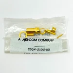 Omni Spectra 2034-5005-00 Rf Coaxial Sma Cable Bulkhead Jack Clamp Connector. Fixed Price $10.00.