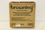Browning 8X-DS-50-BB RG-8X Ft. Coax Cable With Bnc Male Connectors. Fixed Price $36.00.