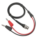 Coaxial Cable Bnc Male To Dual Banana Plug Test Lead For Oscilloscope. Fixed Price $16.70.