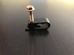 Telecrafter D4BK Dual RG6 Flex Clips 1/2" Qty 85. Fixed Price $12.00.