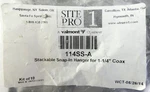 Pack Of 10 Site Pro 114SS-A Stainless Stackable Snap Hangers 1-1/4'' LB15. Fixed Price $19.99.