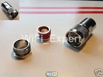 Uhf Male PL259 Clamp RG214 RG213 RG8 LMR400 Rf Coax Cable Connector Best In Usa. Fixed Price $12.52.
