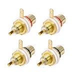 Uxcell Rca Female Panel Mount Chassis Socket Jack 29 23 15MM, Black. Fixed Price $10.69.